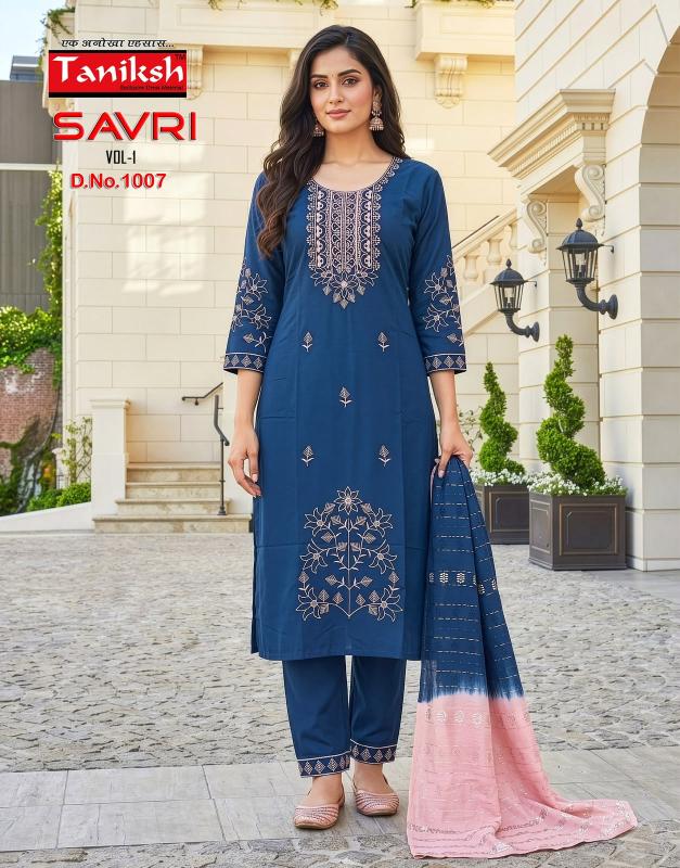 Taniksh savri vol 1 branded indo western kurtis in wholesale